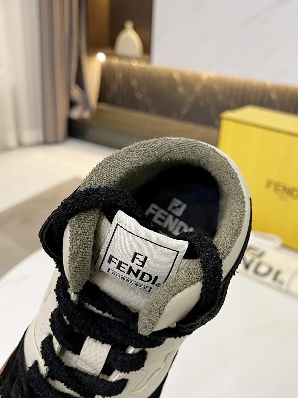 Fendi Low Tops In Black Fendi Low Tops In Black