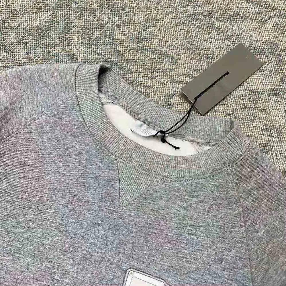 Dior Kenny Scharf Sweatshirt Gray Cotton Fleece for Women