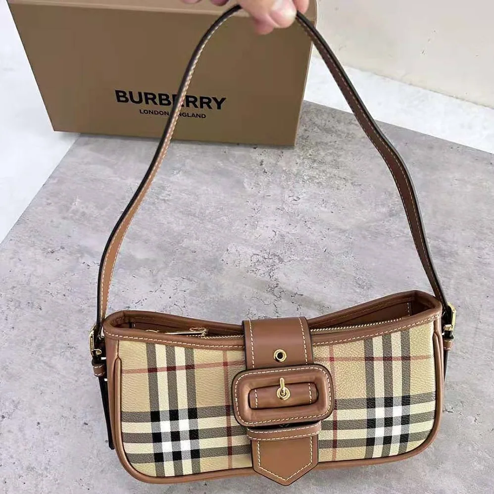 Burberry Sling Bag in Calf Leather for Women