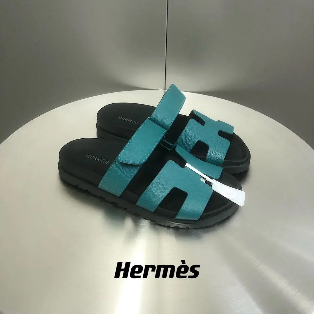 Hermes Chypre Sandal Blue Hermes Chypre Sandal Blue