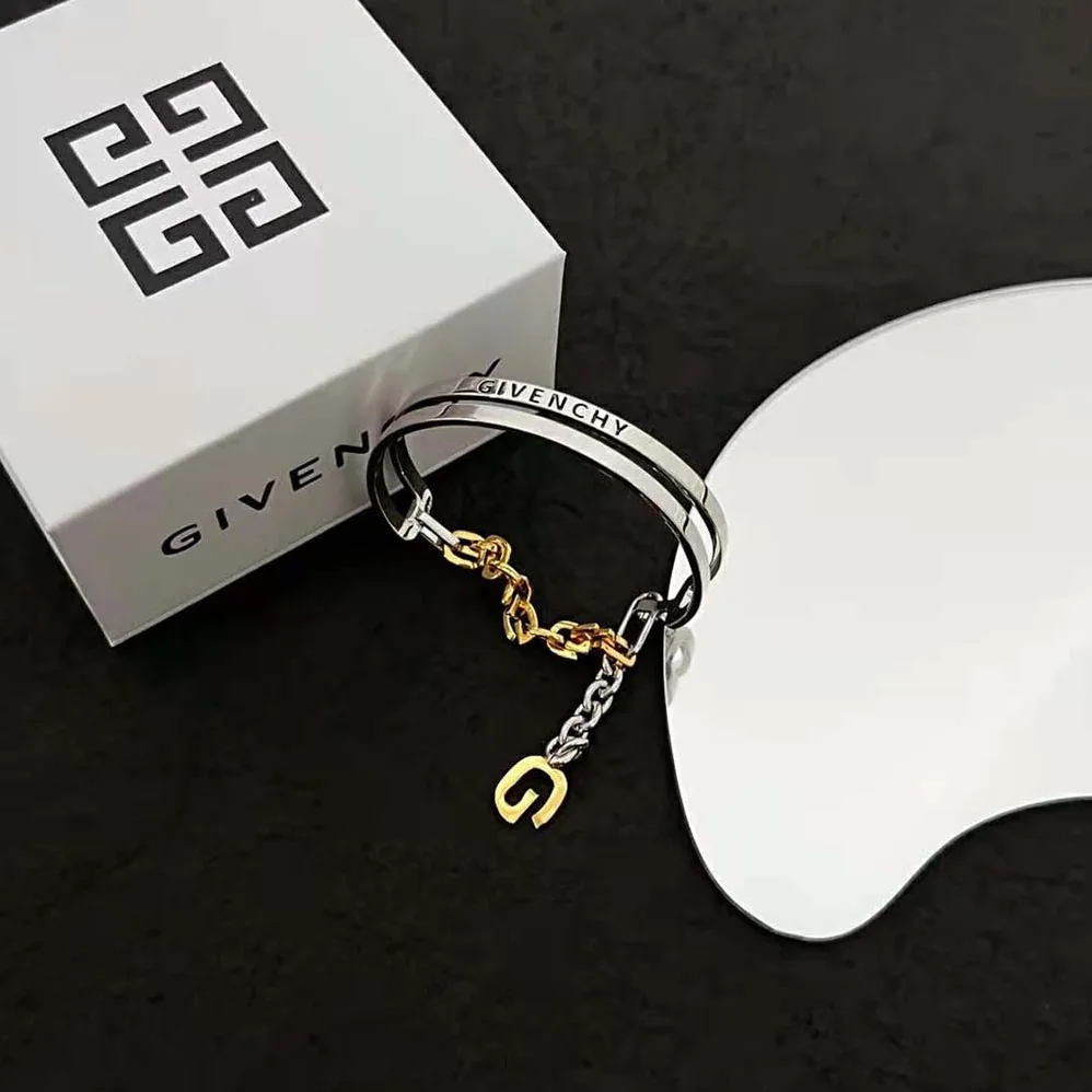 Givenchy G Link Two Tone Bracelet for Women Givenchy G Link Two Tone Bracelet for Women