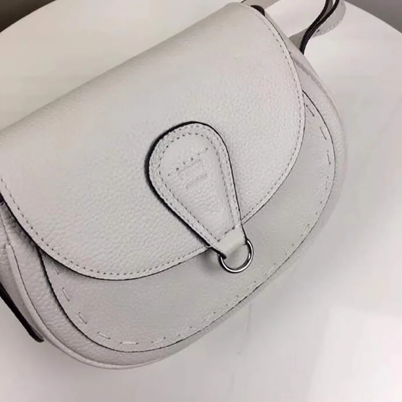 Fendi Shoulder Bag in Calf Leather for Women in White