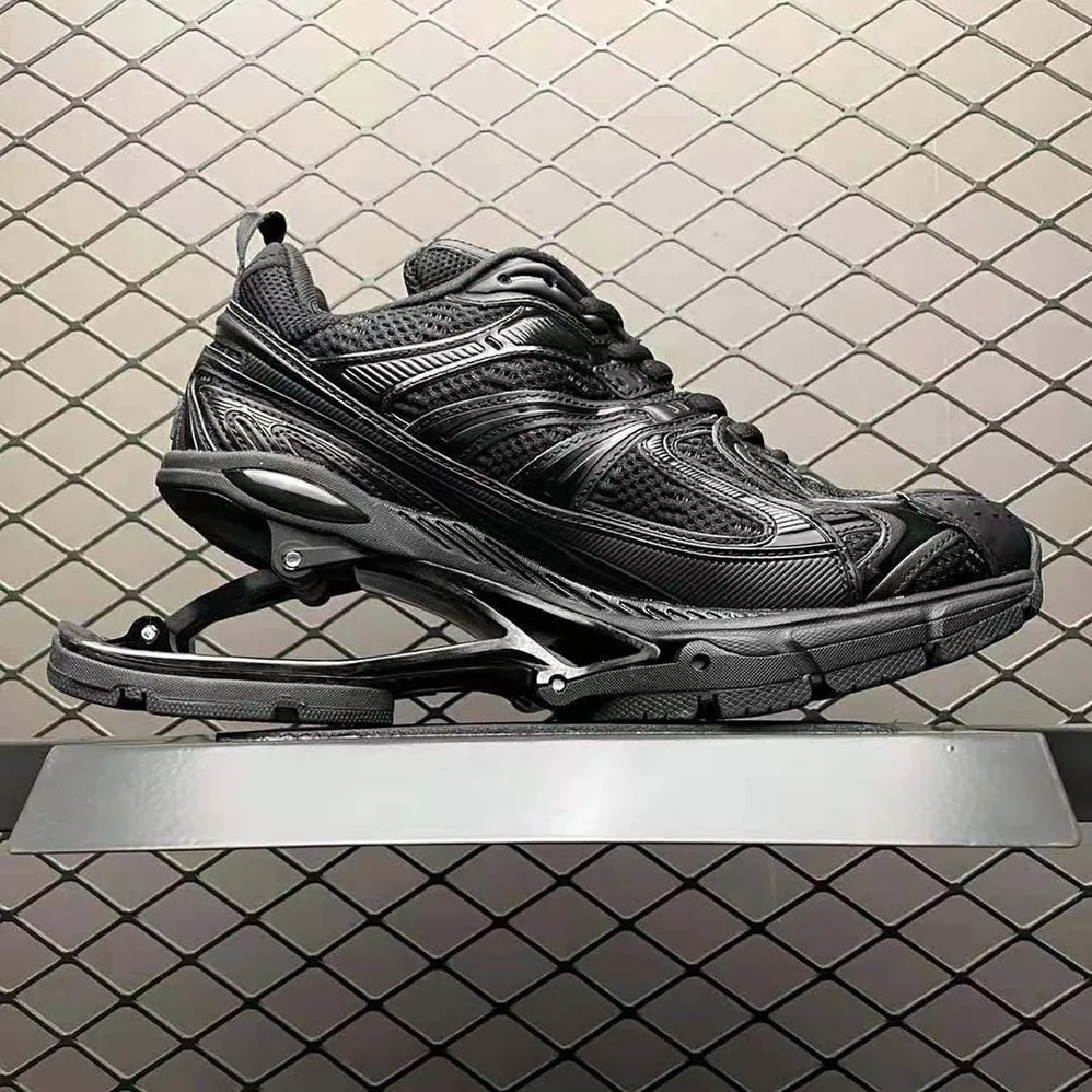 Balenciaga X-Pander Sneaker in Black Mesh and Nylon for Women Balenciaga X-Pander Sneaker in Black Mesh and Nylon for Women