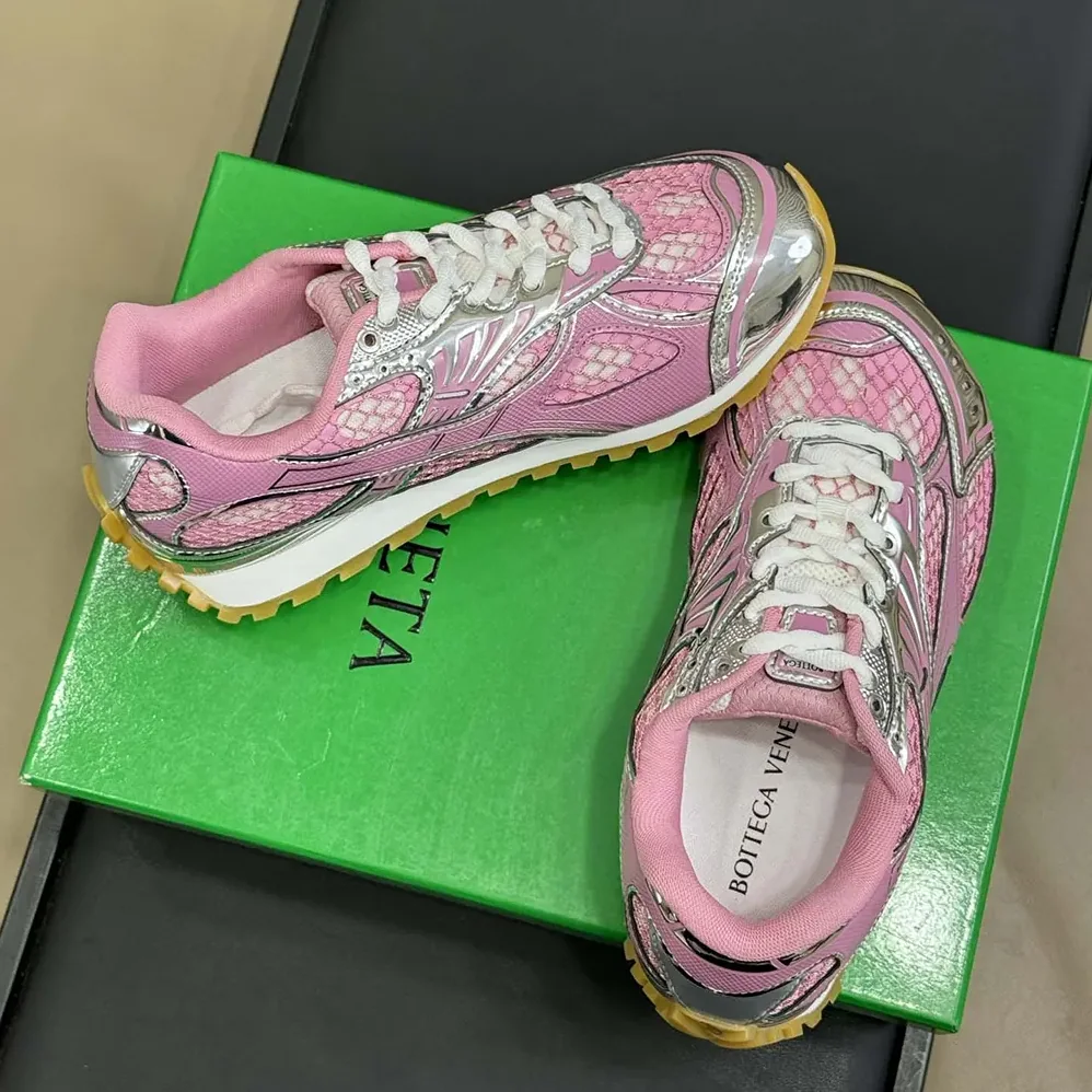Bottega Veneta Orbit Sneaker for Unisex in Pink Bottega Veneta Orbit Sneaker for Unisex in Pink