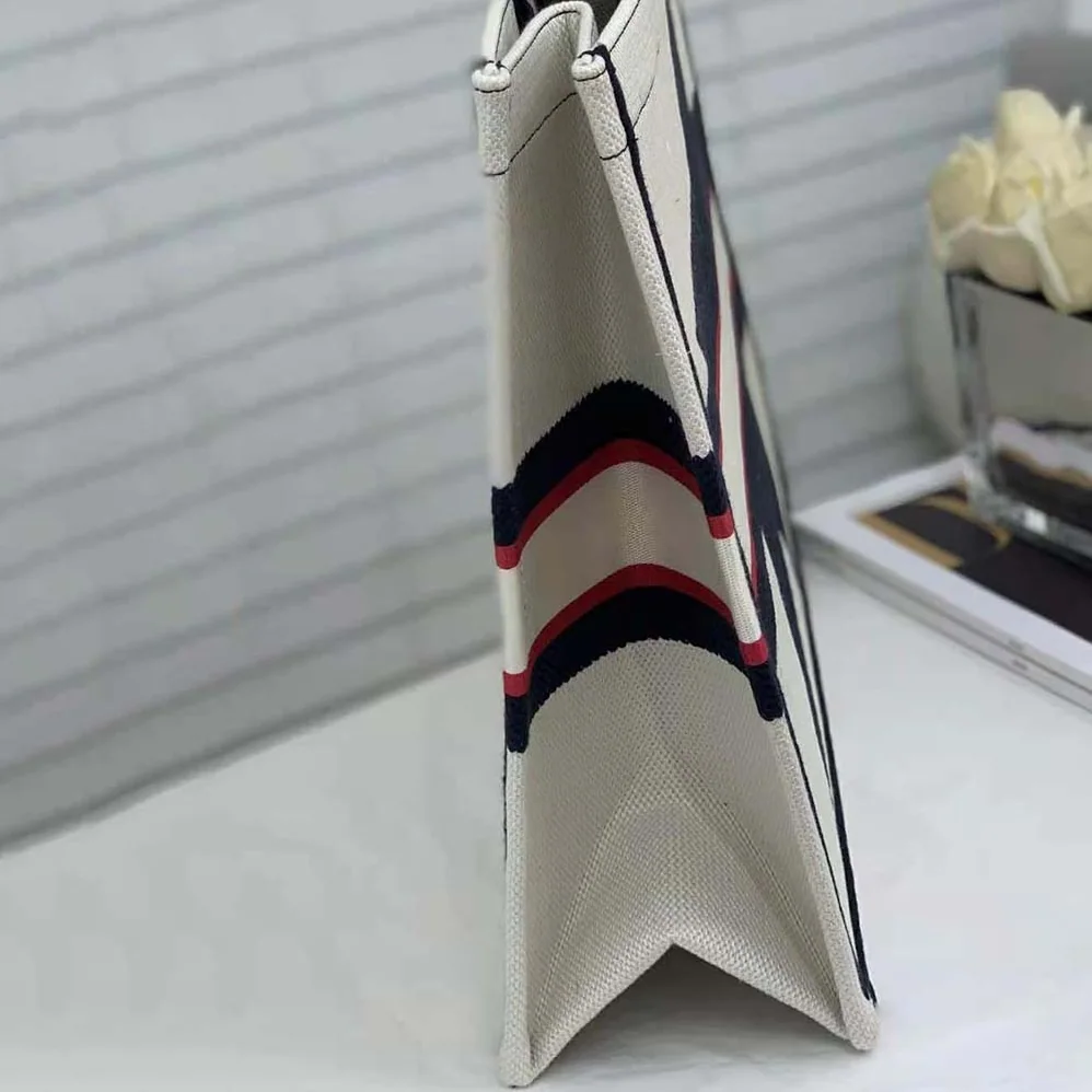 Dior Dioralps Dior Book Tote White Three for Women in Tone Embroidery Dior Dioralps Dior Book Tote White Three for Women in Tone Embroidery