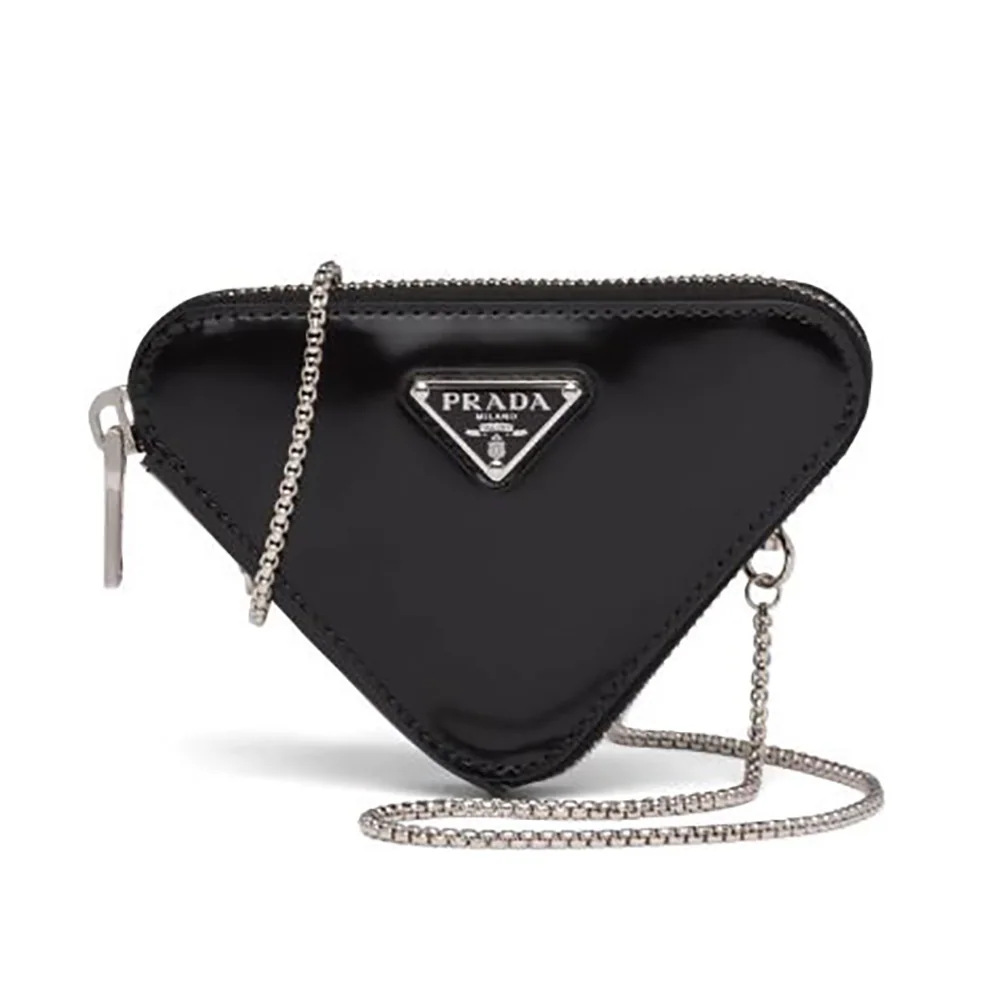 Prada Brushed Leather Mini for Women in Pouch Prada Brushed Leather Mini for Women in Pouch
