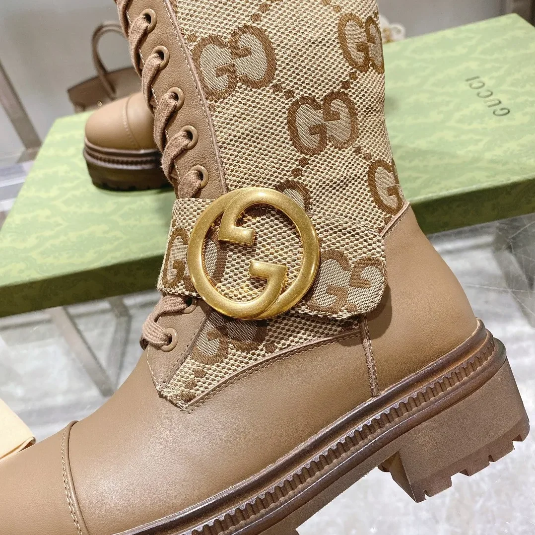 Gucci Blondie Boots Beige for Women Gucci Blondie Boots Beige for Women