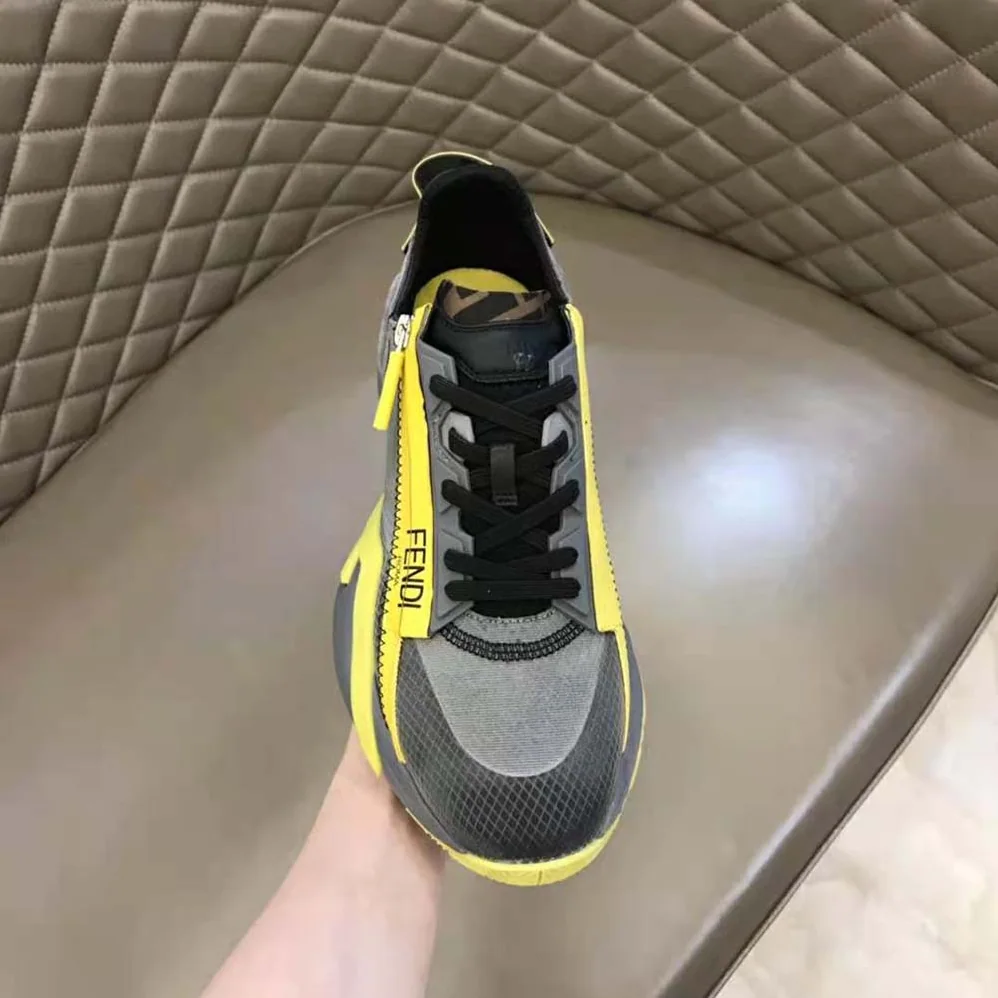 Fendi Flow Gray Nylon Low for Women in Tops Fendi Flow Gray Nylon Low for Women in Tops