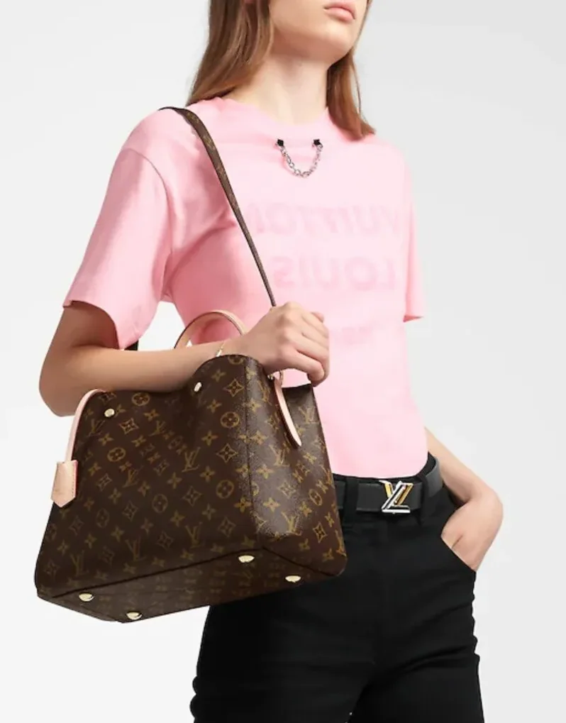 Louis Vuitton Montaigne MM Monogram Canvas Brown Louis Vuitton Montaigne MM Monogram Canvas Brown