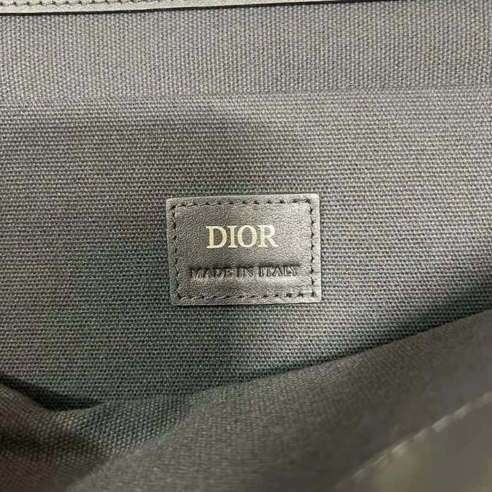 Dior Safari Tote Bag Black CD Diamond Canvas for Men Dior Safari Tote Bag Black CD Diamond Canvas for Men