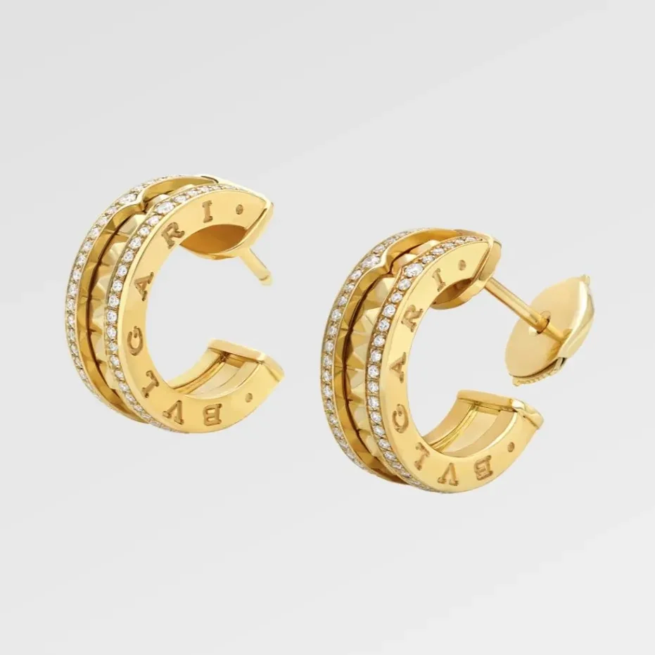 Bvlgari B.zero1 Earrings Yellow Gold