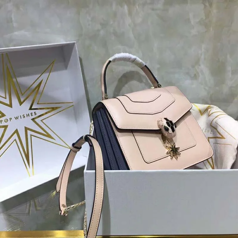 Bvlgari Serpenti Forever Crossbody Bag Pop Wishes in Pink for Women
