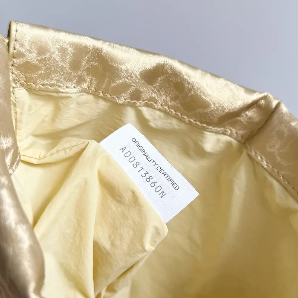 Bottega Veneta Small Dustbag for Women in Gold