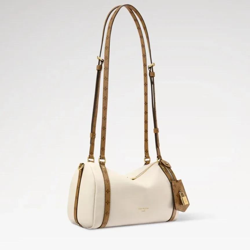 Louis Vuitton Express PM Shoulder Bag in Vanille Gold Hardware