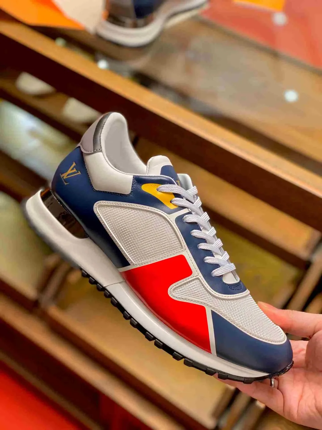 Louis Vuitton Run Away Sneaker Blue Louis Vuitton Run Away Sneaker Blue