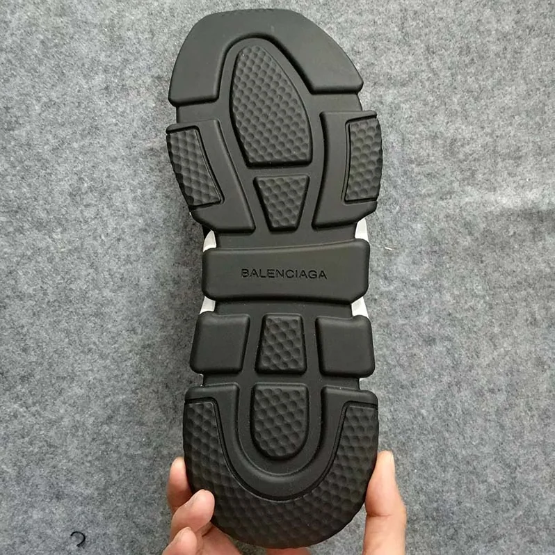 Balenciaga Speed Trainer Ribs Shoes Black for Men Balenciaga Speed Trainer Ribs Shoes Black for Men