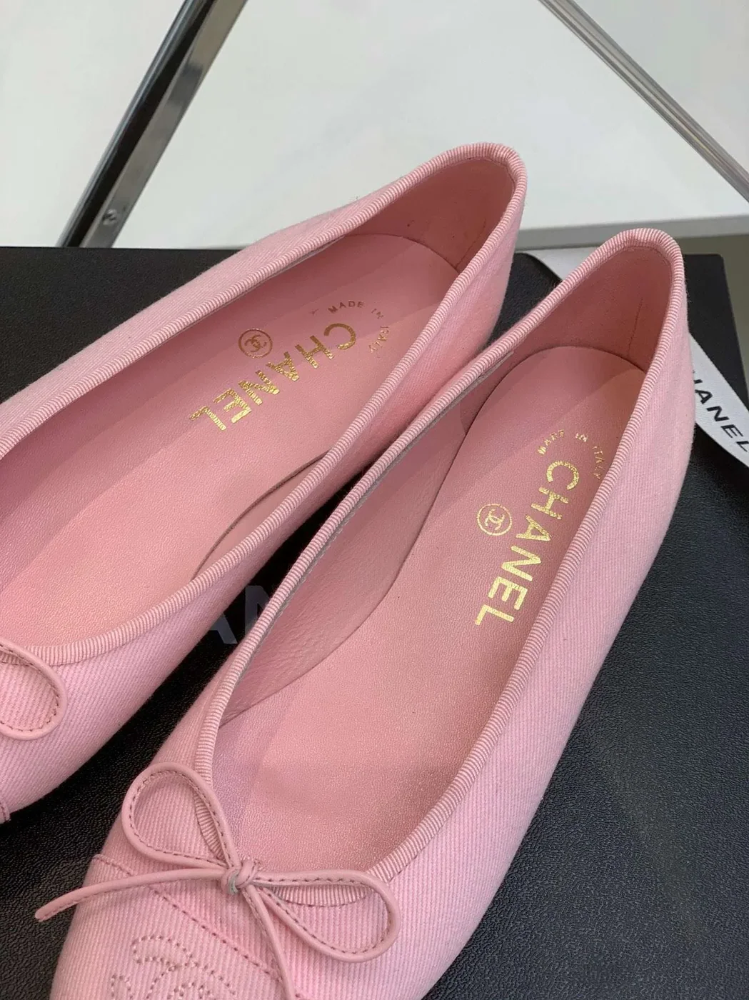 Chanel Ballet Flats Pink