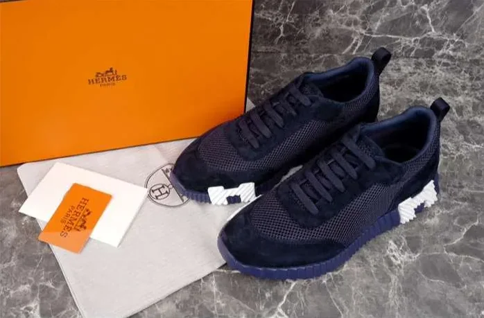 Hermes Bouncing Sneaker Blue Hermes Bouncing Sneaker Blue