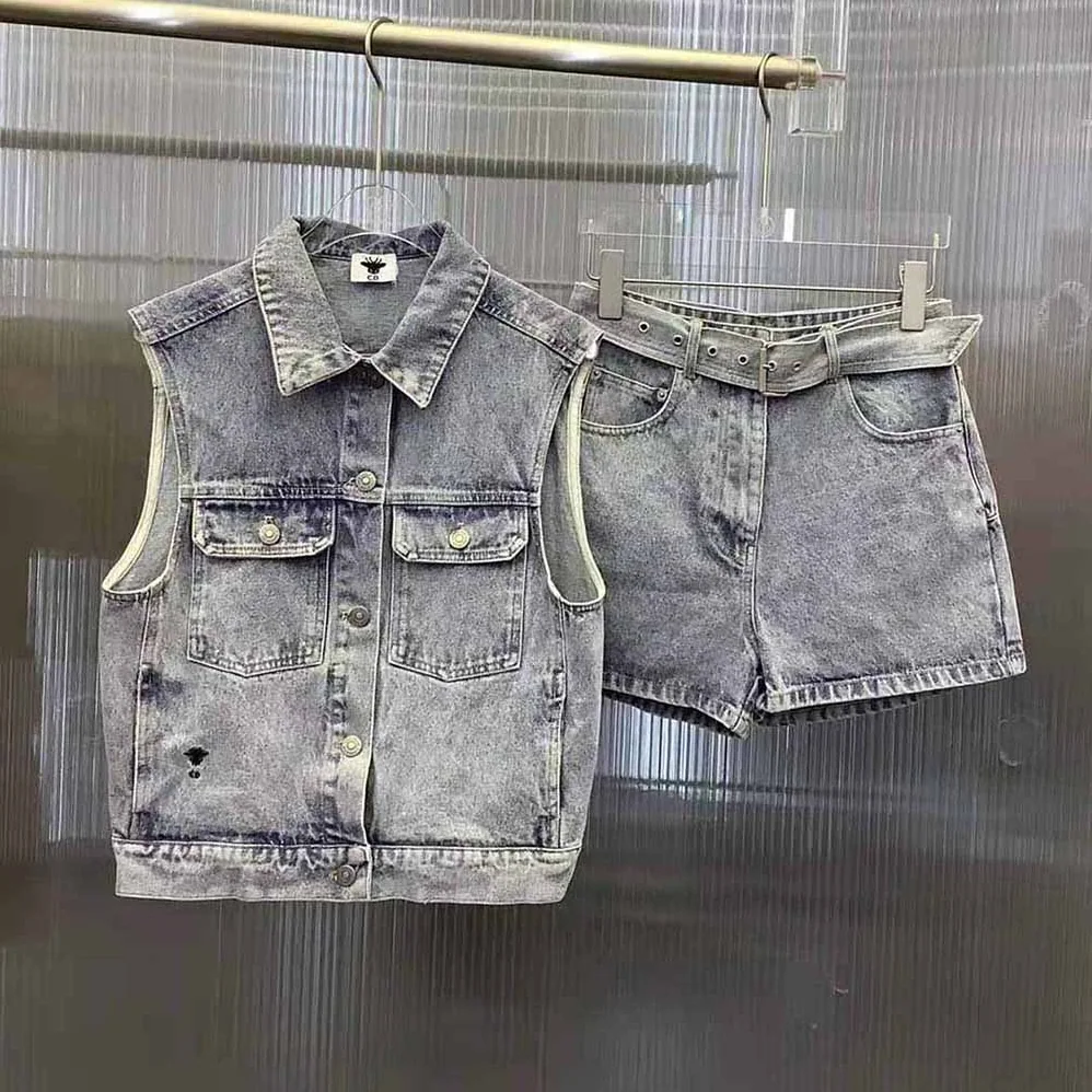 Dior Shorts Blue Cotton Denim for Women Dior Shorts Blue Cotton Denim for Women