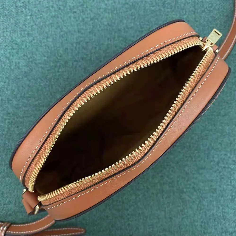 Celine Small Camera Bag in Triomphe Canvas for Women in Brown Celine Small Camera Bag in Triomphe Canvas for Women in Brown