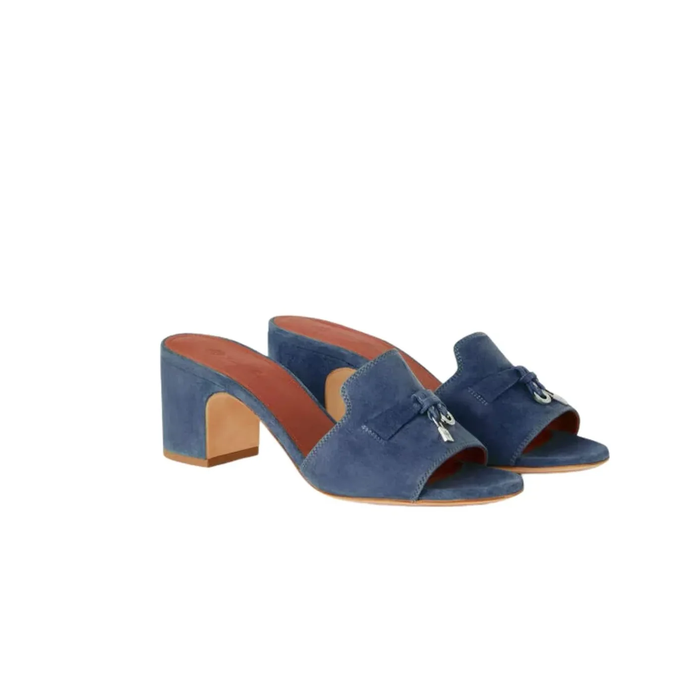 Loro Piana Summer Charms Sandal Denim