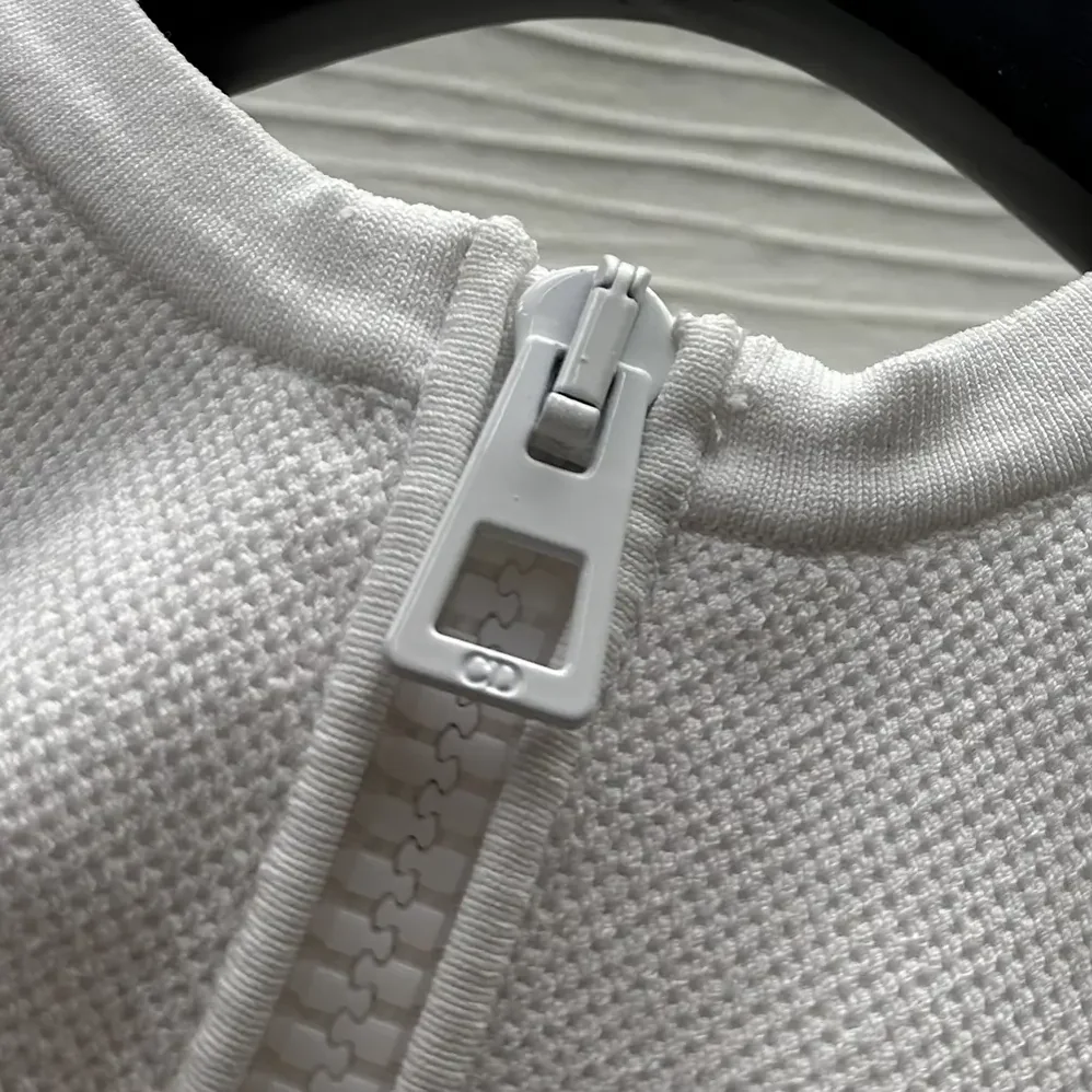 Dior Dioriviera Cropped Tank Top with White Technical Knit for Women Dior Dioriviera Cropped Tank Top with White Technical Knit for Women