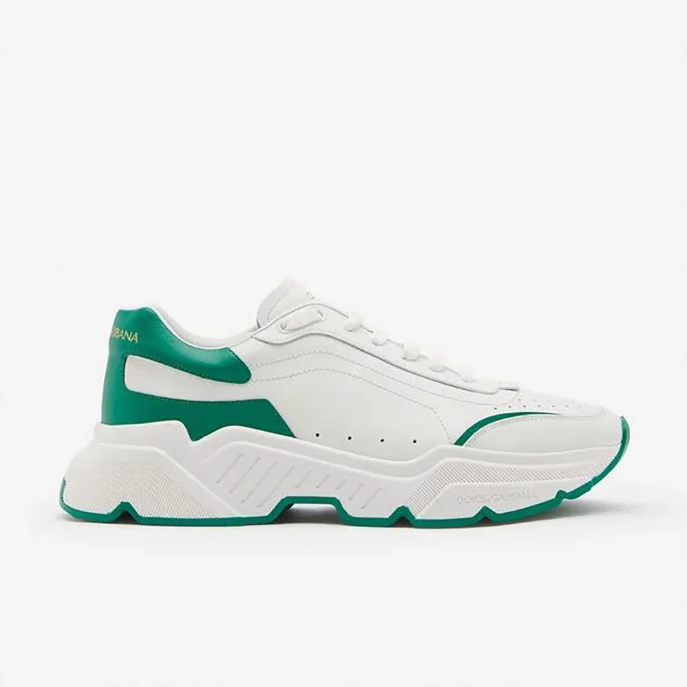 Dolce Gabbana D&G Daymaster Sneakers in Nappa Calfskin for Men in Green Dolce Gabbana D&G Daymaster Sneakers in Nappa Calfskin for Men in Green