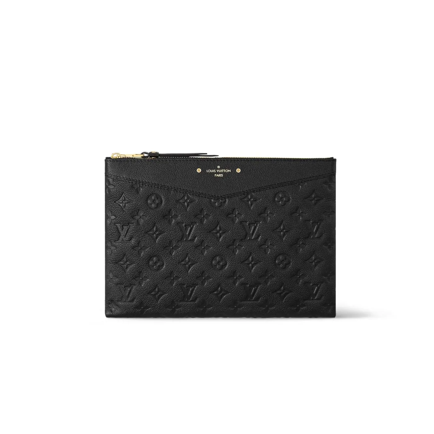 Louis Vuitton Daily Pouch Wallet Black / LV Louis Vuitton Daily Pouch Wallet Black / LV