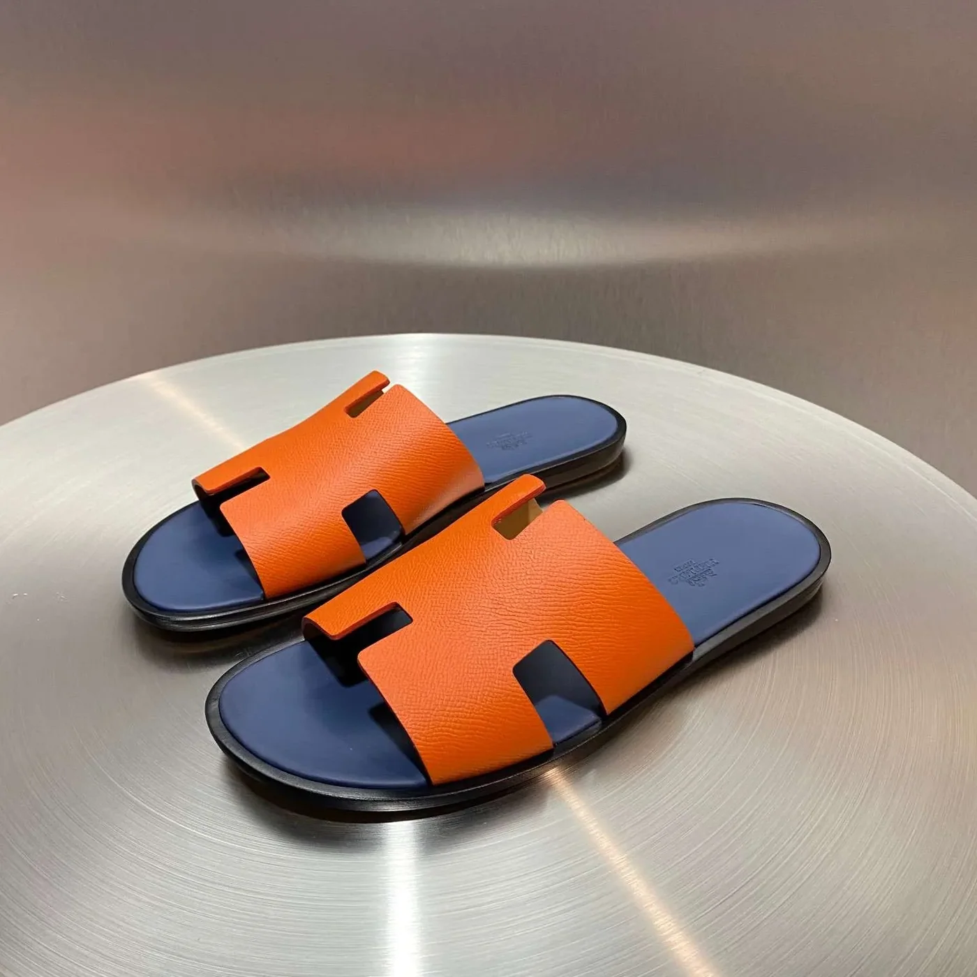 Hermes Oran Sandal Orange