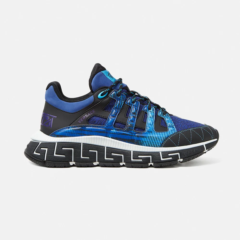 Versace Trigreca Coveted Sneaker Family for Women in Blue Versace Trigreca Coveted Sneaker Family for Women in Blue