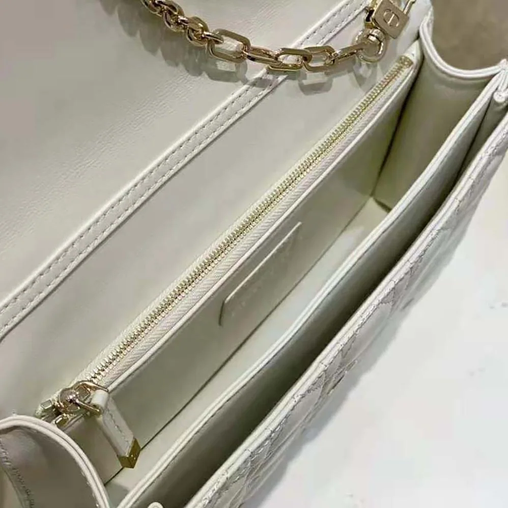 Dior Miss Dior Top Handle Bag Latte Cannage Lambskin for Women Dior Miss Dior Top Handle Bag Latte Cannage Lambskin for Women