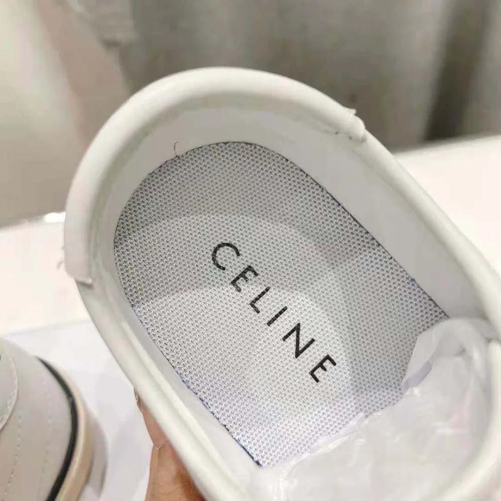 Celine As-01 Low Lace-up Celine Alan Sneaker in Calfskin for Unisex