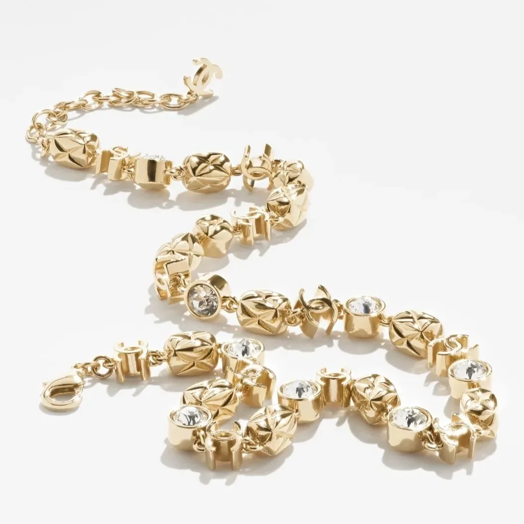 Chanel Necklace Gold Hardware