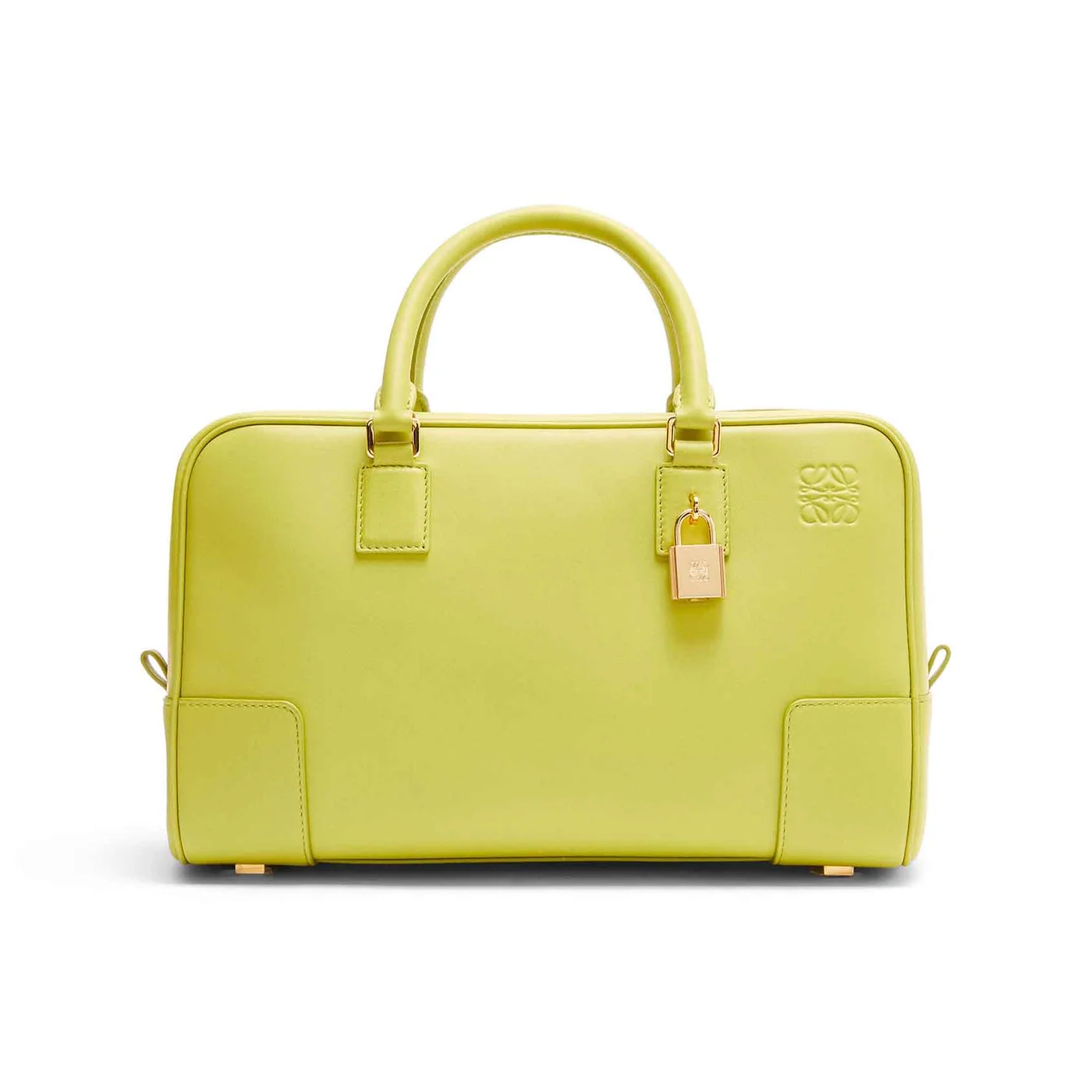Loewe Amazona 28 Bag in Nappa Calfskin for Women in Lime Loewe Amazona 28 Bag in Nappa Calfskin for Women in Lime