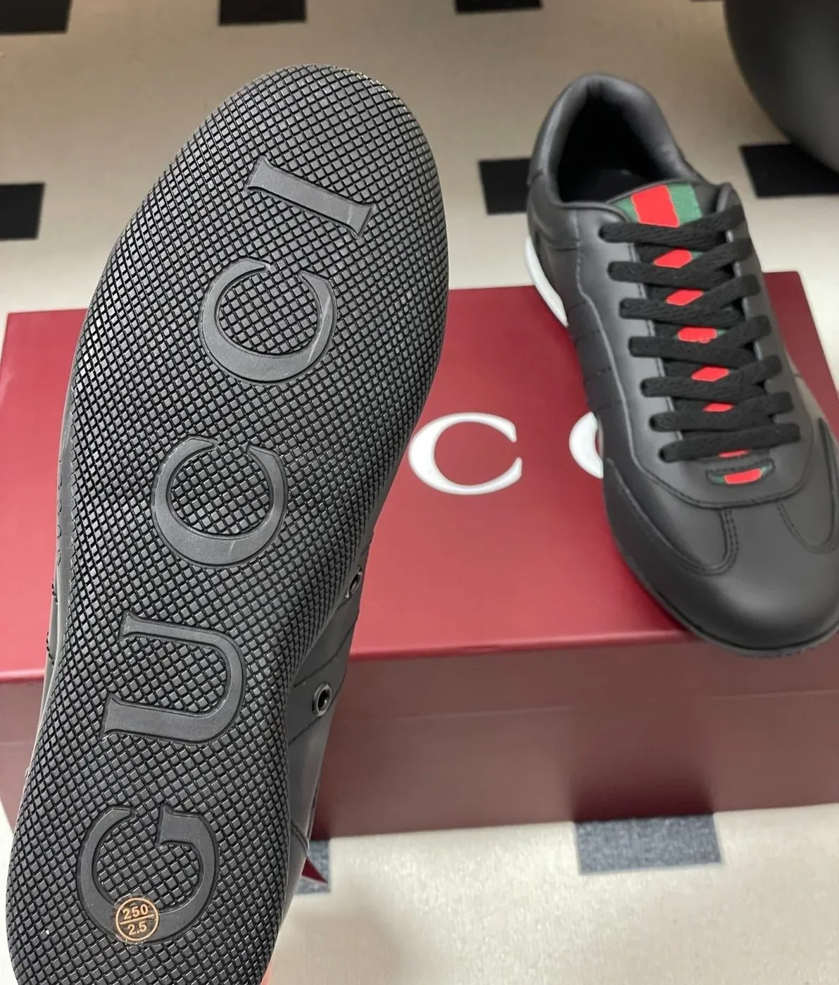 Gucci Shift Sneaker Black Gucci Shift Sneaker Black