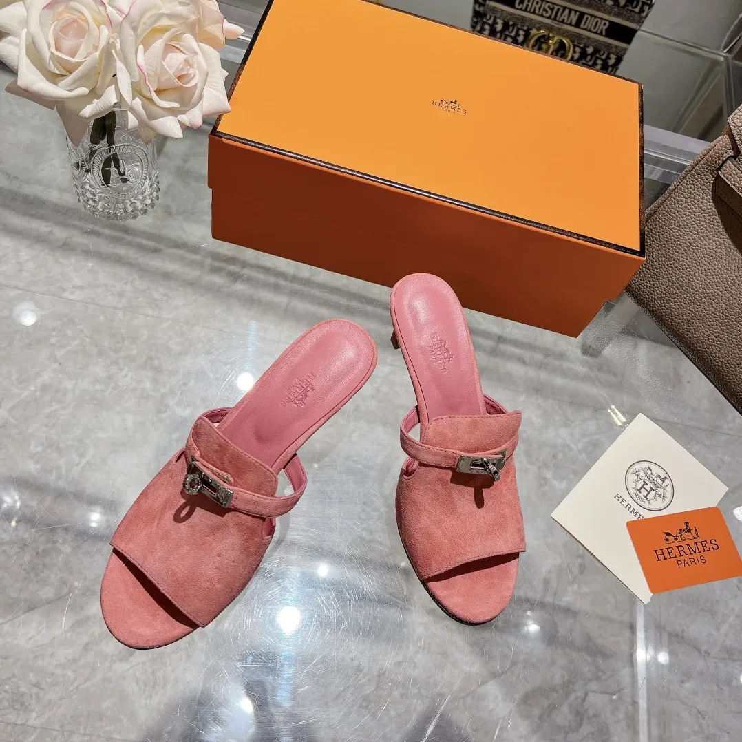 Hermes Cute Sandal Pink Hermes Cute Sandal Pink