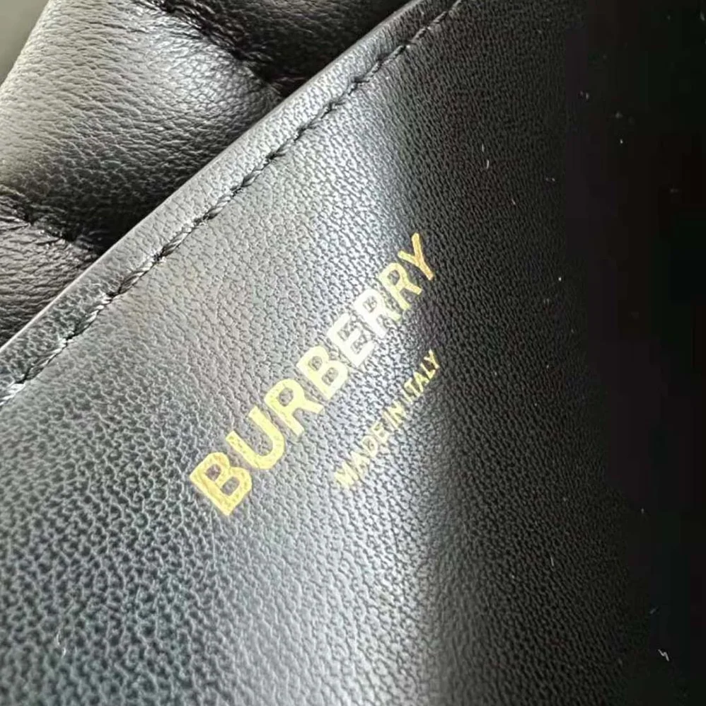 Burberry Small Quilted Lambskin Lola Satchel for Women in Black