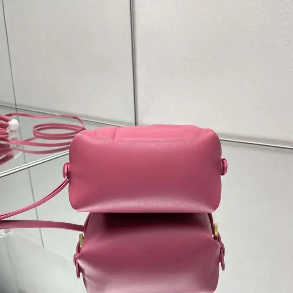 Fendi Nappa FF Mini Cube Bag for Women in Pink Fendi Nappa FF Mini Cube Bag for Women in Pink