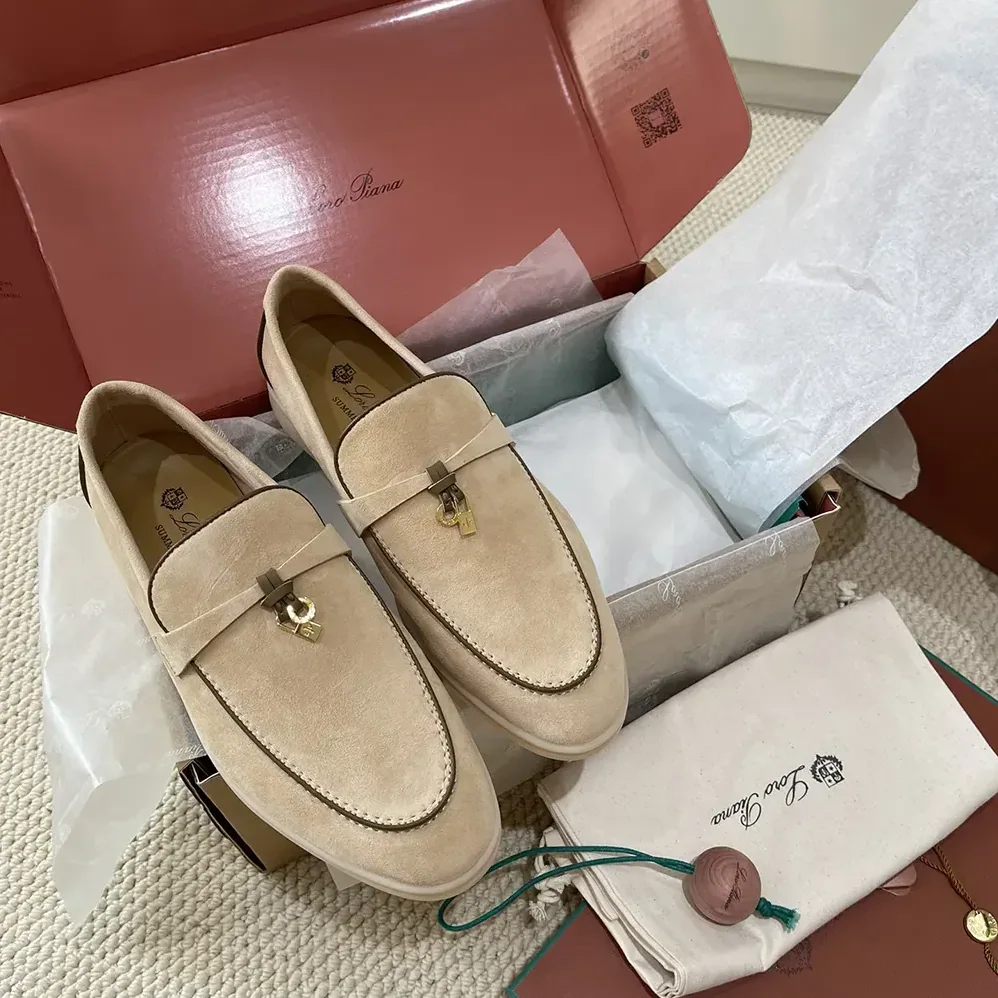 Loro Piana Summer Charms Walk Loafer for Unisex in Beige