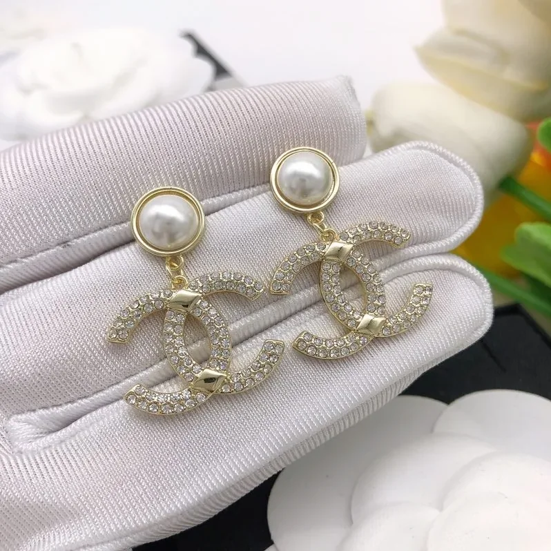 Chanel Earrings Gold Hardware Chanel Earrings Gold Hardware