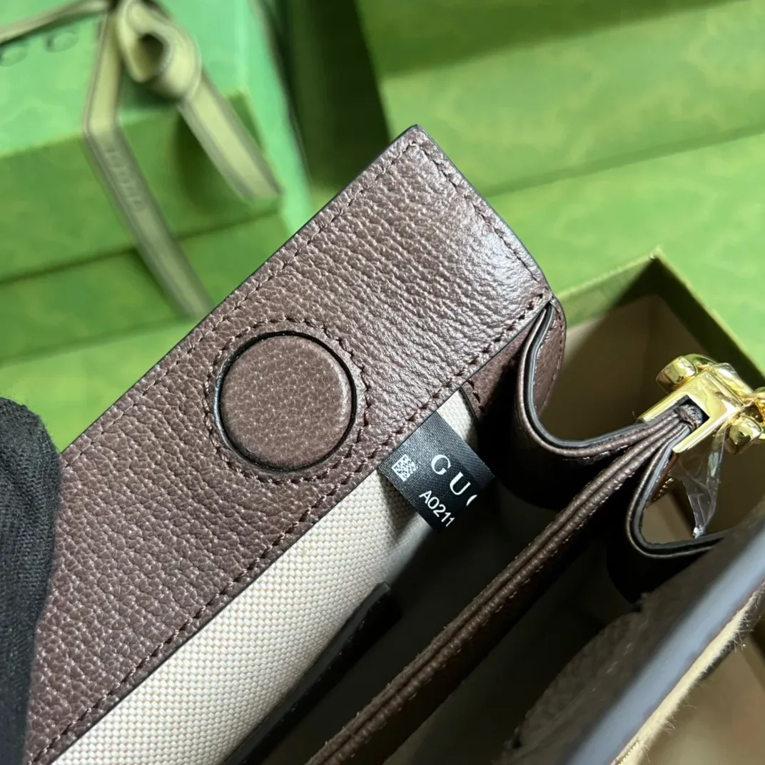 Gucci Ophidia Jumbo GG Small Shoulder Bag Brown Gucci Ophidia Jumbo GG Small Shoulder Bag Brown