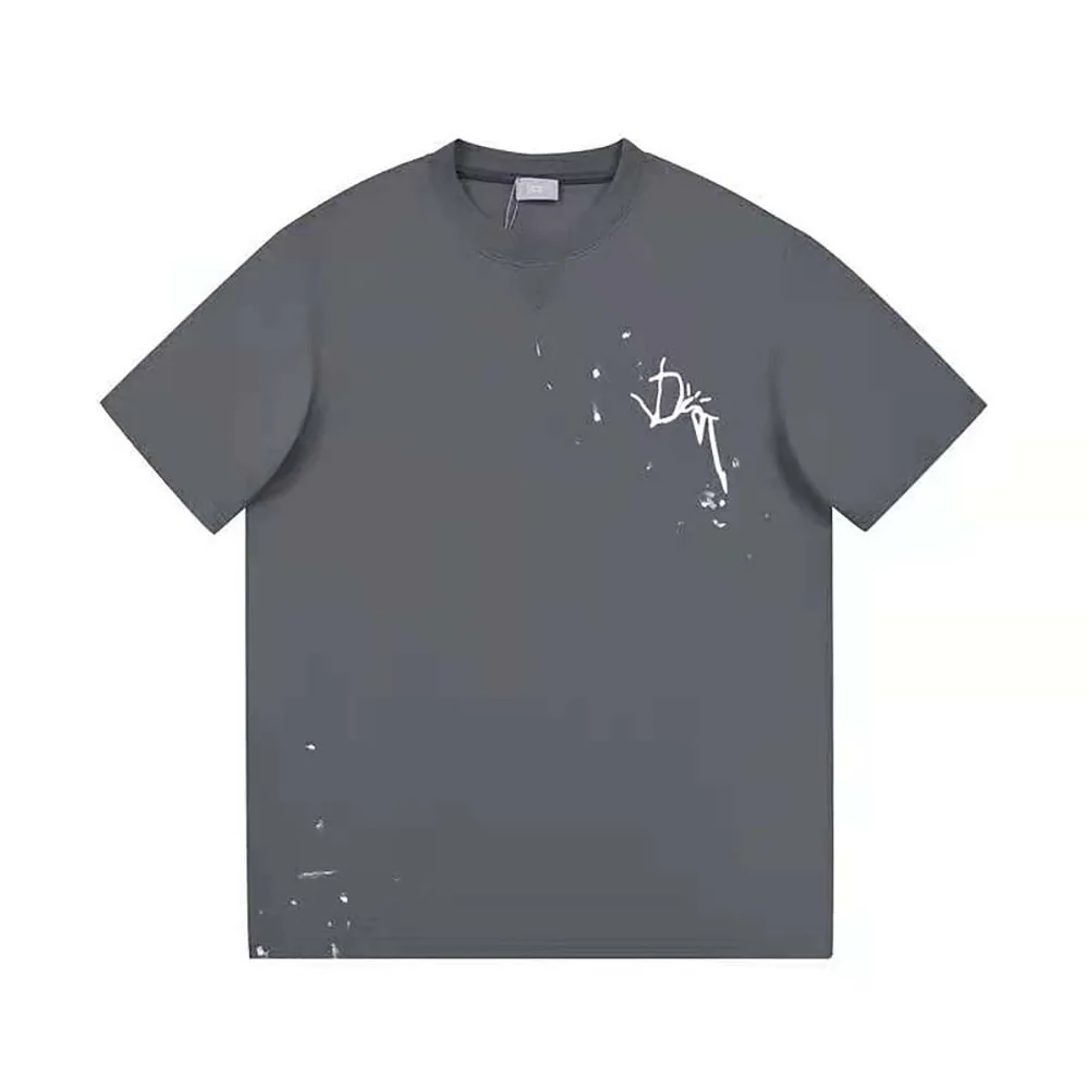 Dior Oversized Cactus Jack Dior T for Men in shirt Gray Cotton Jersey