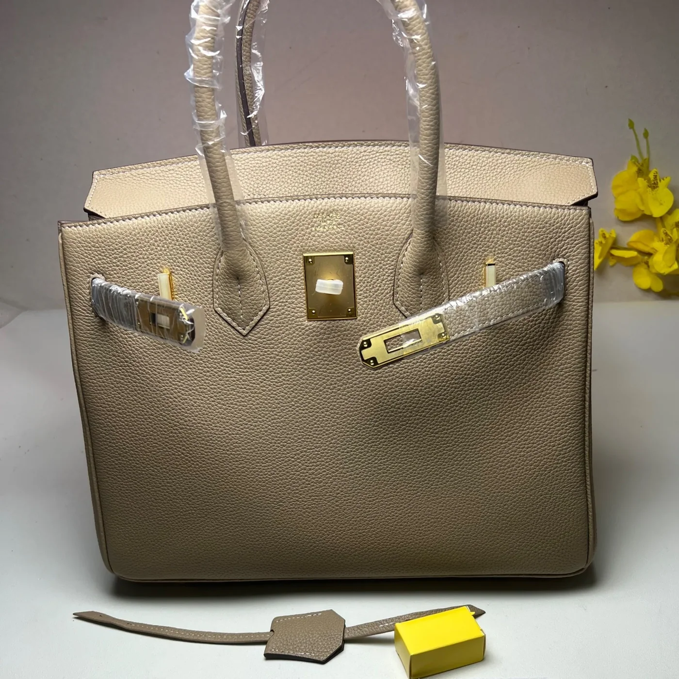 Hermes Birkin 30 Beton Togo Light Brown / Hermes Birkin 30 Beton Togo Light Brown /