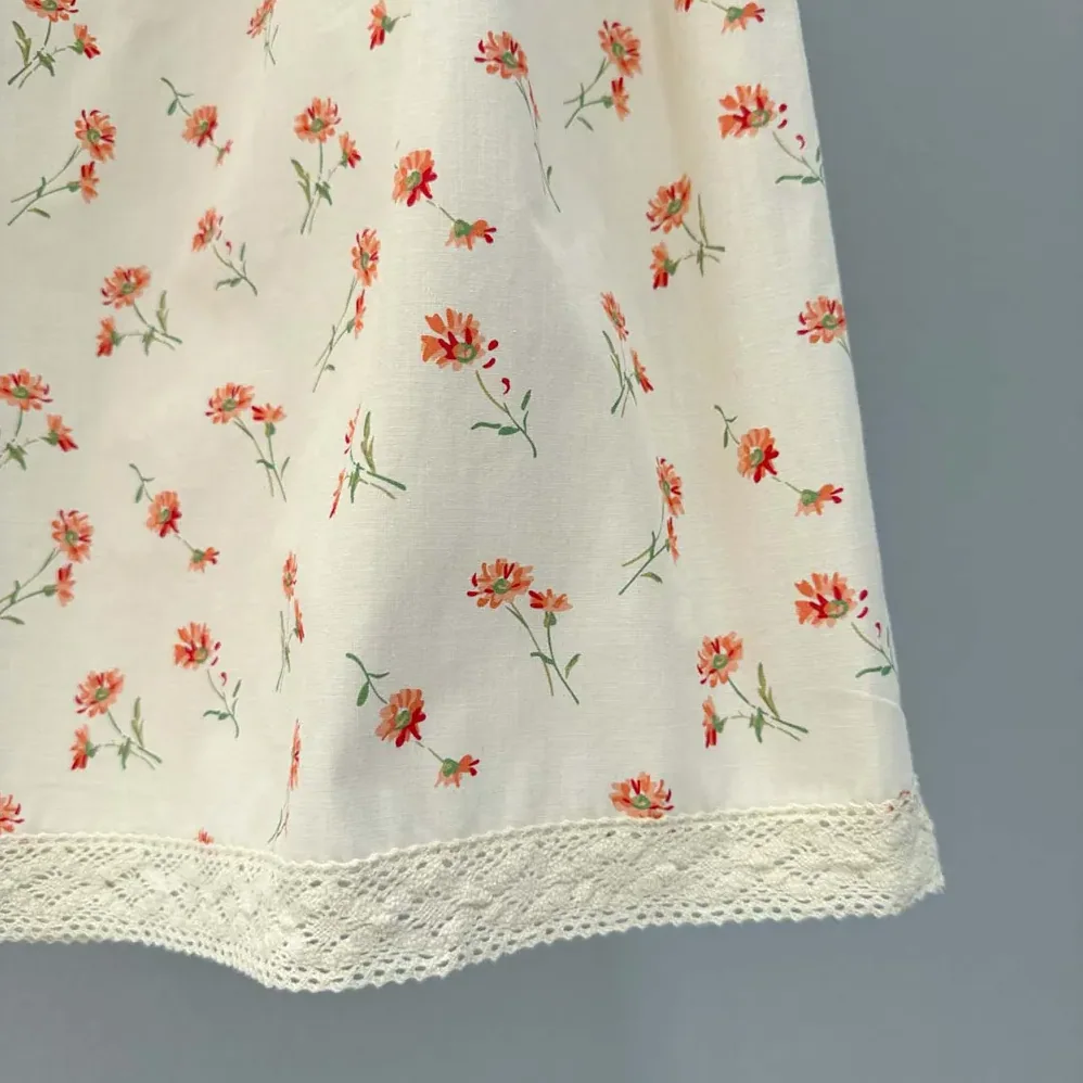 Prada Floral Print Linen Mini for Women in dress