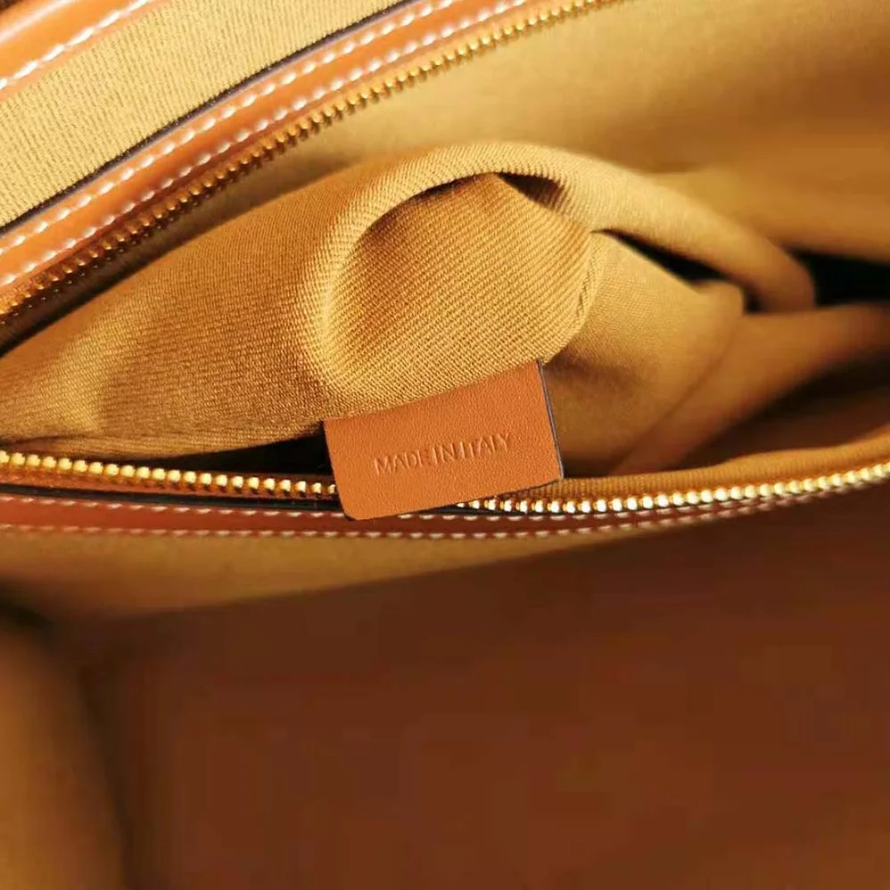 Celine Horizontal Cabas in Triomphe Canvas and Calfskin for Women
