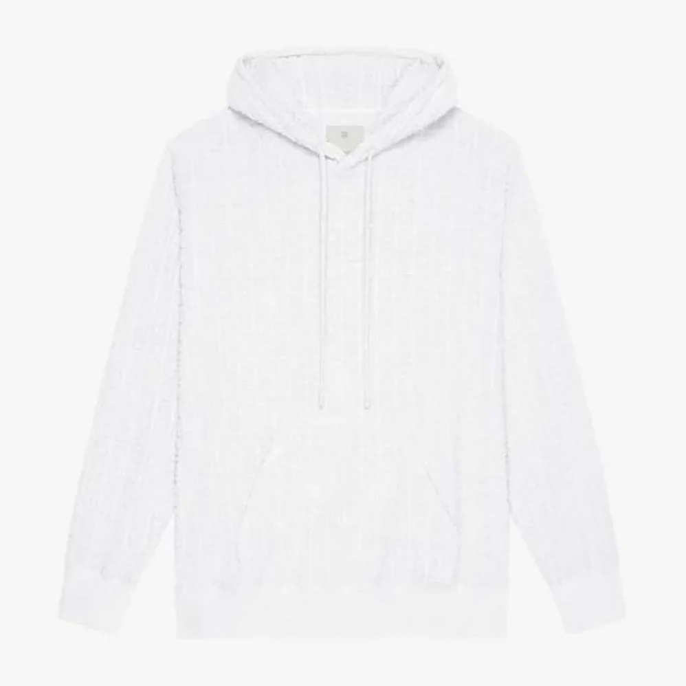 Givenchy Hoodie in 4G Cotton Towelling Jacquard for Men Givenchy Hoodie in 4G Cotton Towelling Jacquard for Men