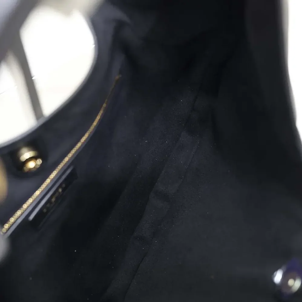 Saint Laurent YSL Mombasa Medium In Leather for Women in Black