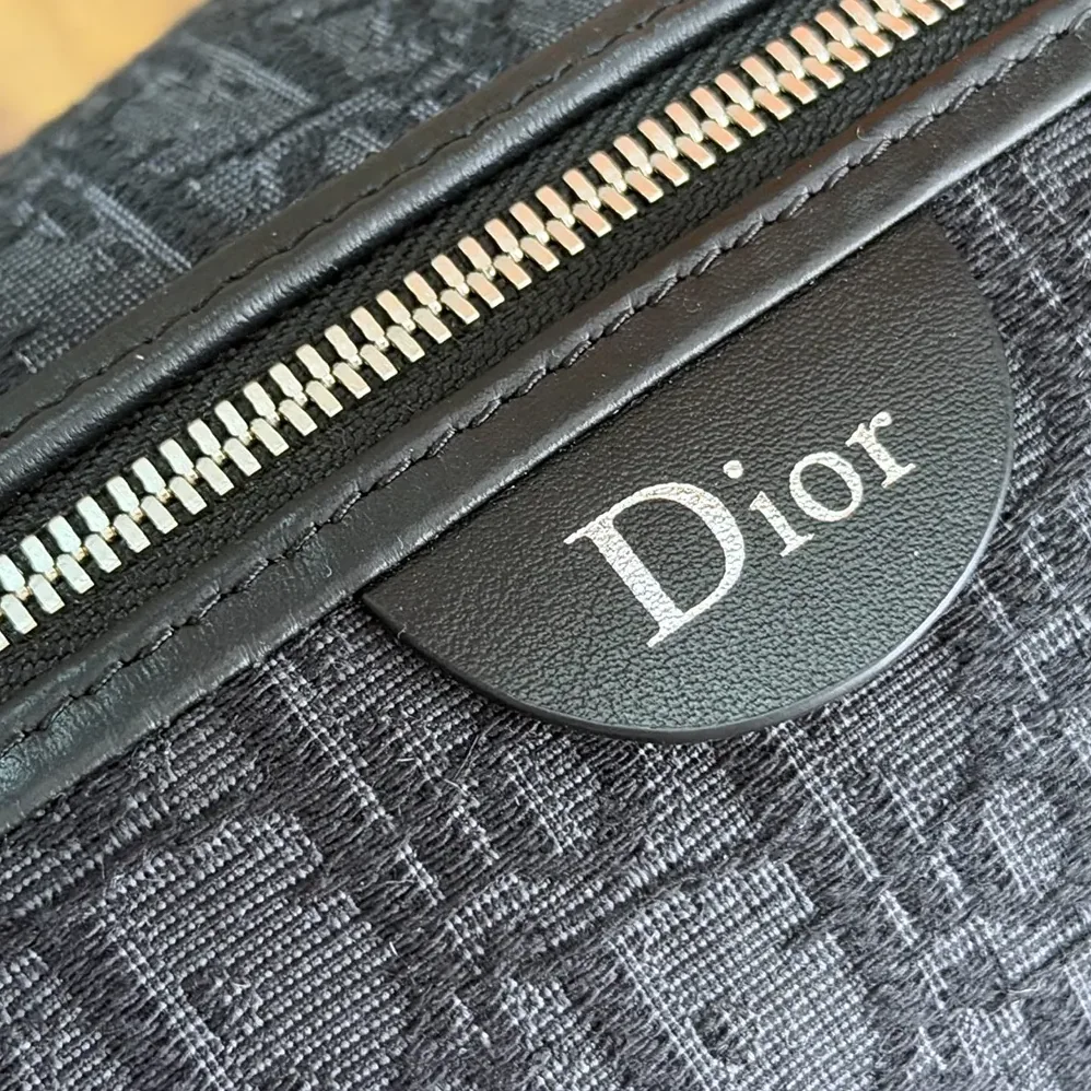 Dior Jett Pouch Black Dior Oblique Jacquard for Men Dior Jett Pouch Black Dior Oblique Jacquard for Men