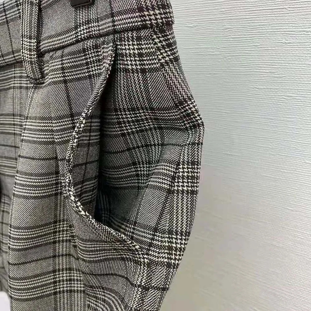 Miu Miu Prince of Wales Check Miniskirt for Women