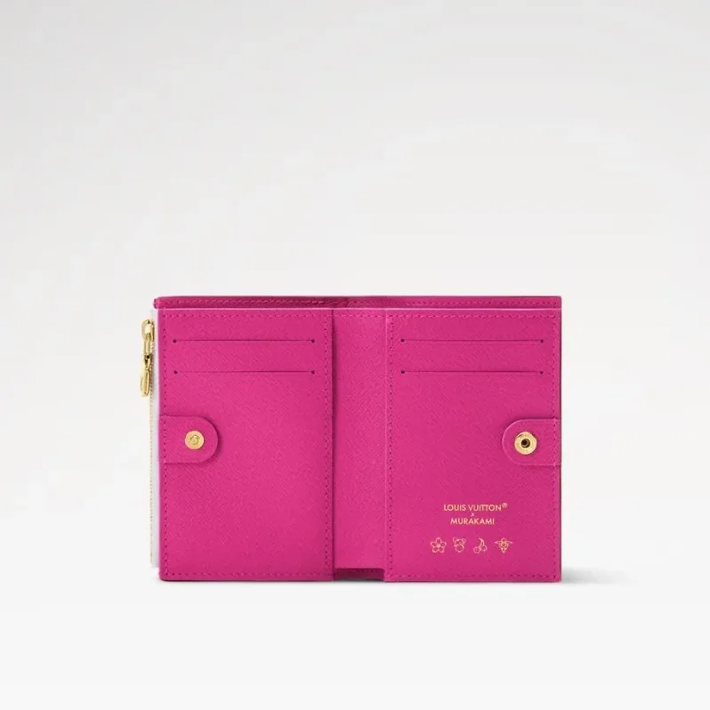 Louis Vuitton LV x TM Lisa Wallet in Multicolor Gold Hardware